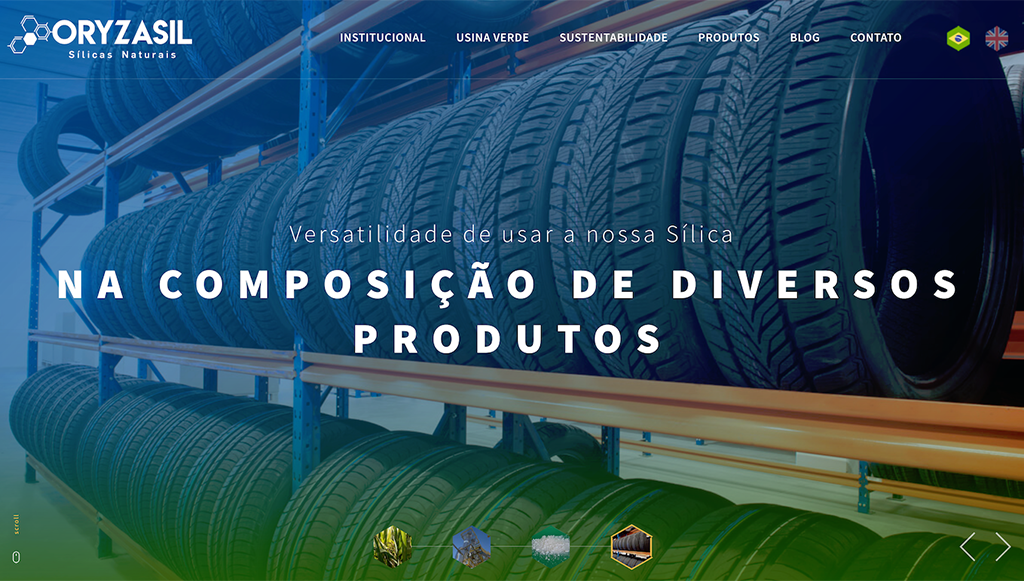 05 - Oryzasil Sílicas Naturais produz sílica verde