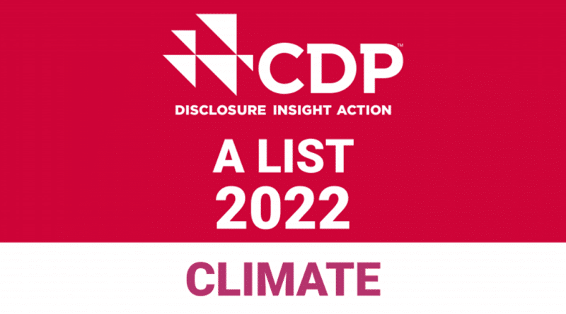 12 - Yokohama conquista Lista A das Alteracoes Climaticas 2022