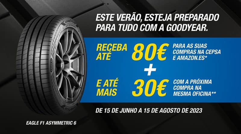 06 - Goodyear oferece ate 80 euros em combustivel ou cartoes Amazon