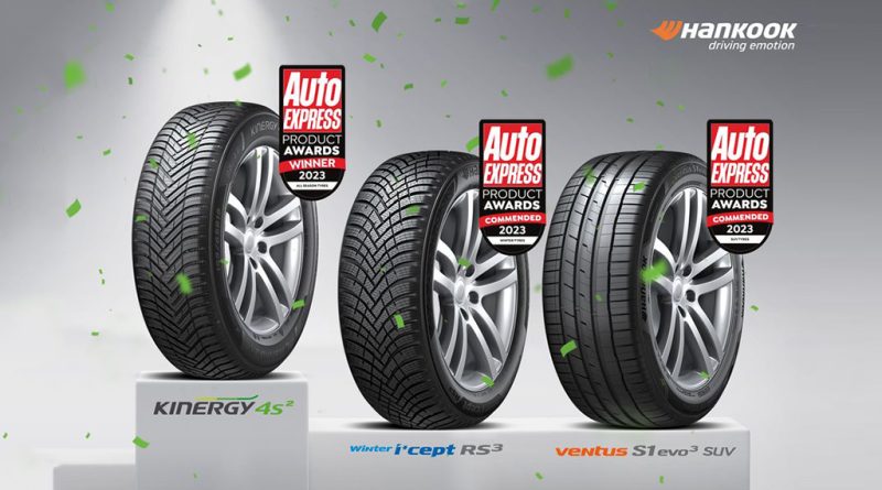 07 - O ‘tri da Hankook nos Auto Express Product of the Year